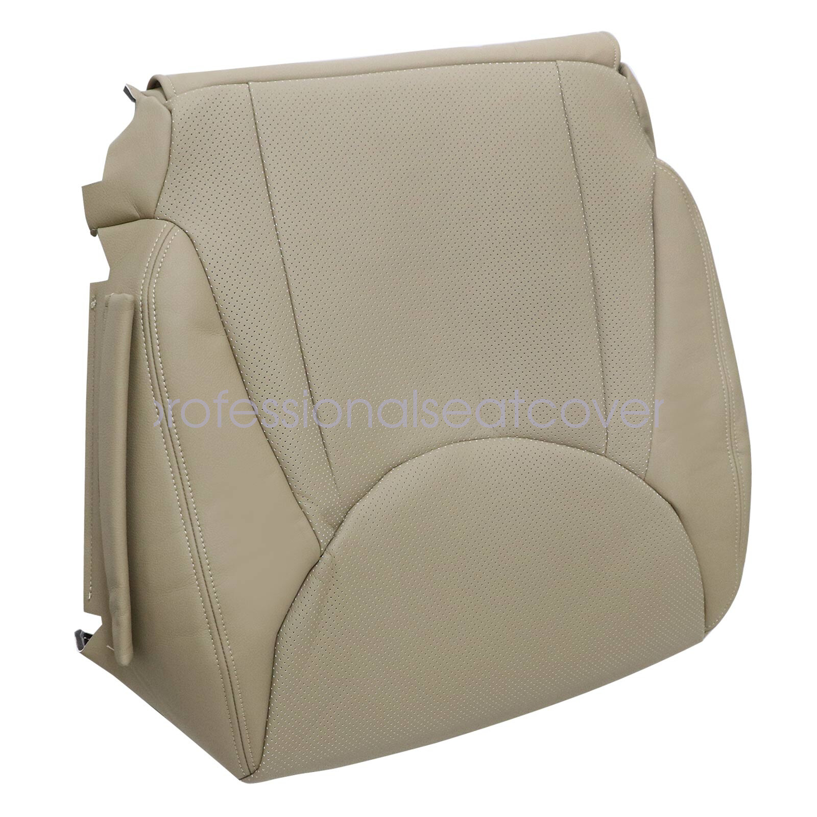 Driver & Passenger Leather Seat Cover Tan For 2001 to 2006 Lexus LS430