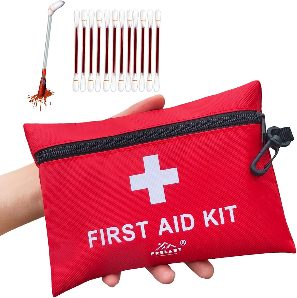 152 Piece Small First Aid Kit,  Size First Aid Kit TSA Approved, Mini Forst aid