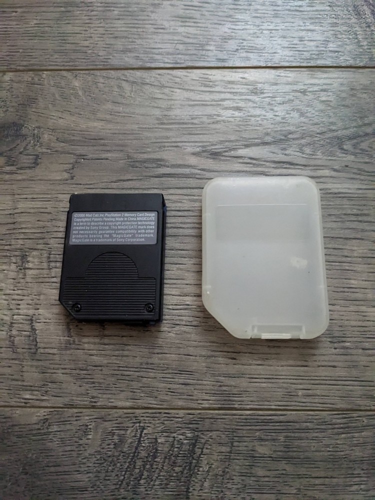 MADCATZ PLAYSTATION 2 PS2 MAGICGATE 8MB MEMORY CARD