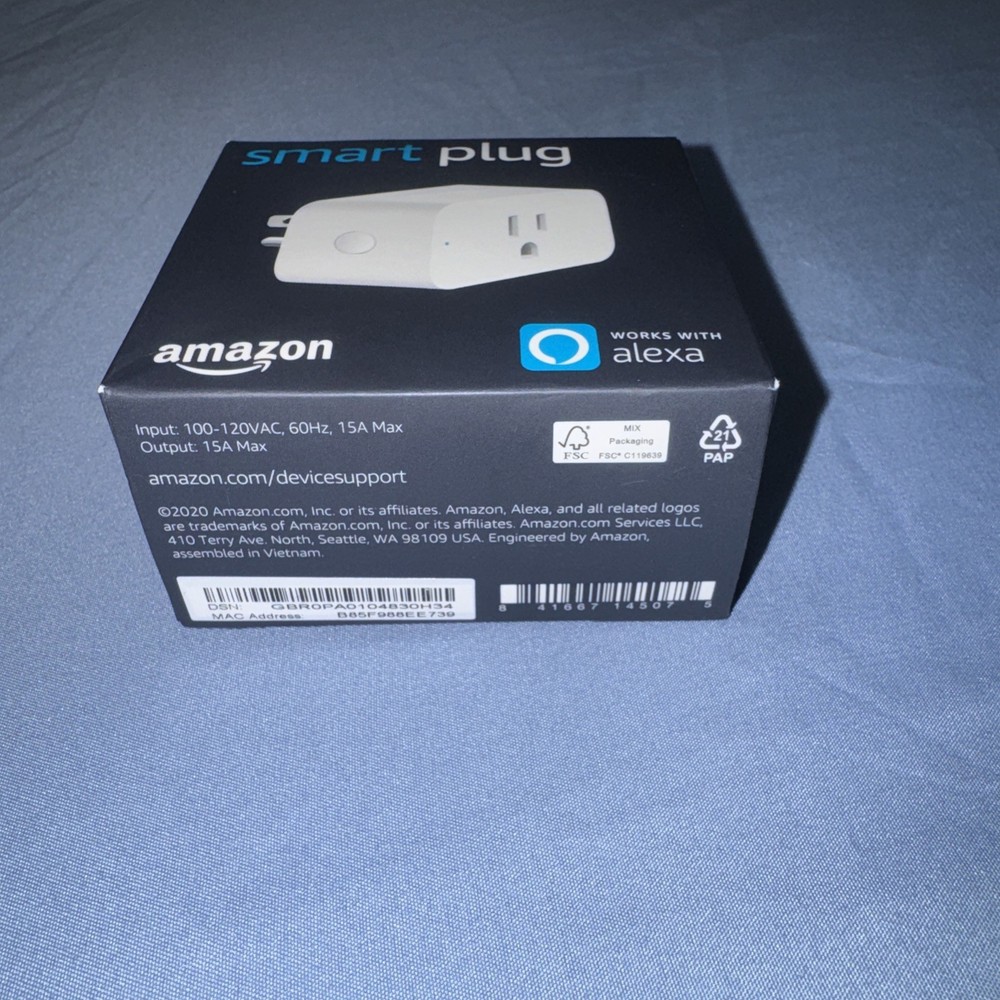 Amazon Smart Plug Works With Alexa