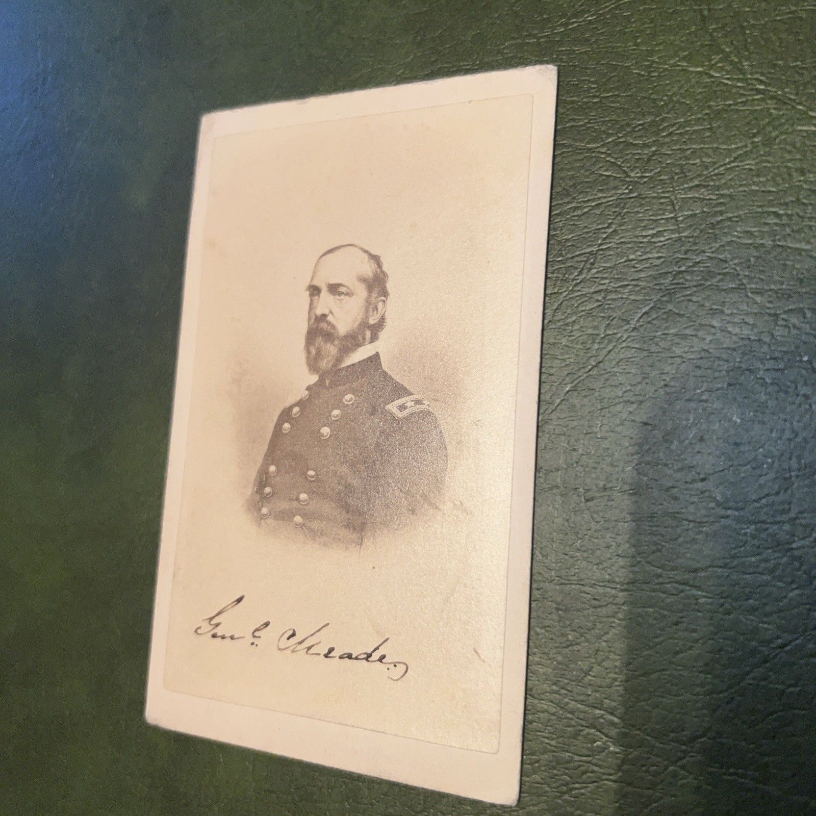Civil War CDV Union General George Meade
