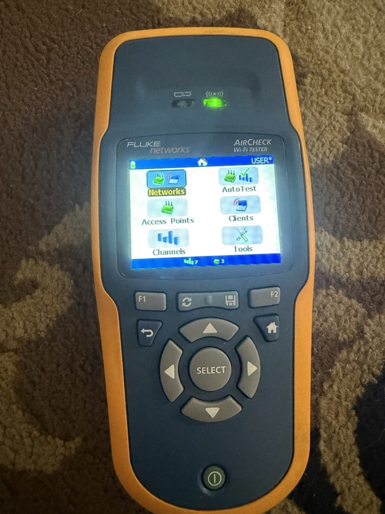 Fluke Aircheck 802.11 Handheld Wi-Fi Wireless Network Tester