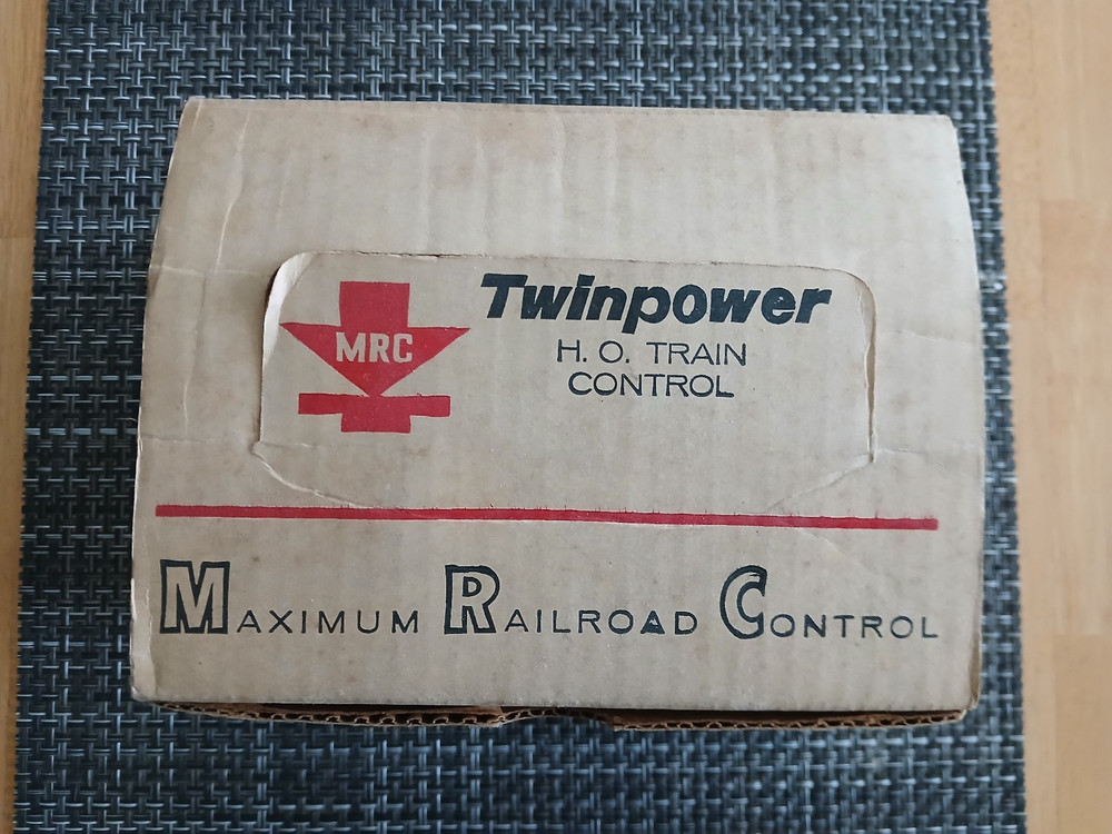 Vintage HO scale MRC Twin Power Train Controller