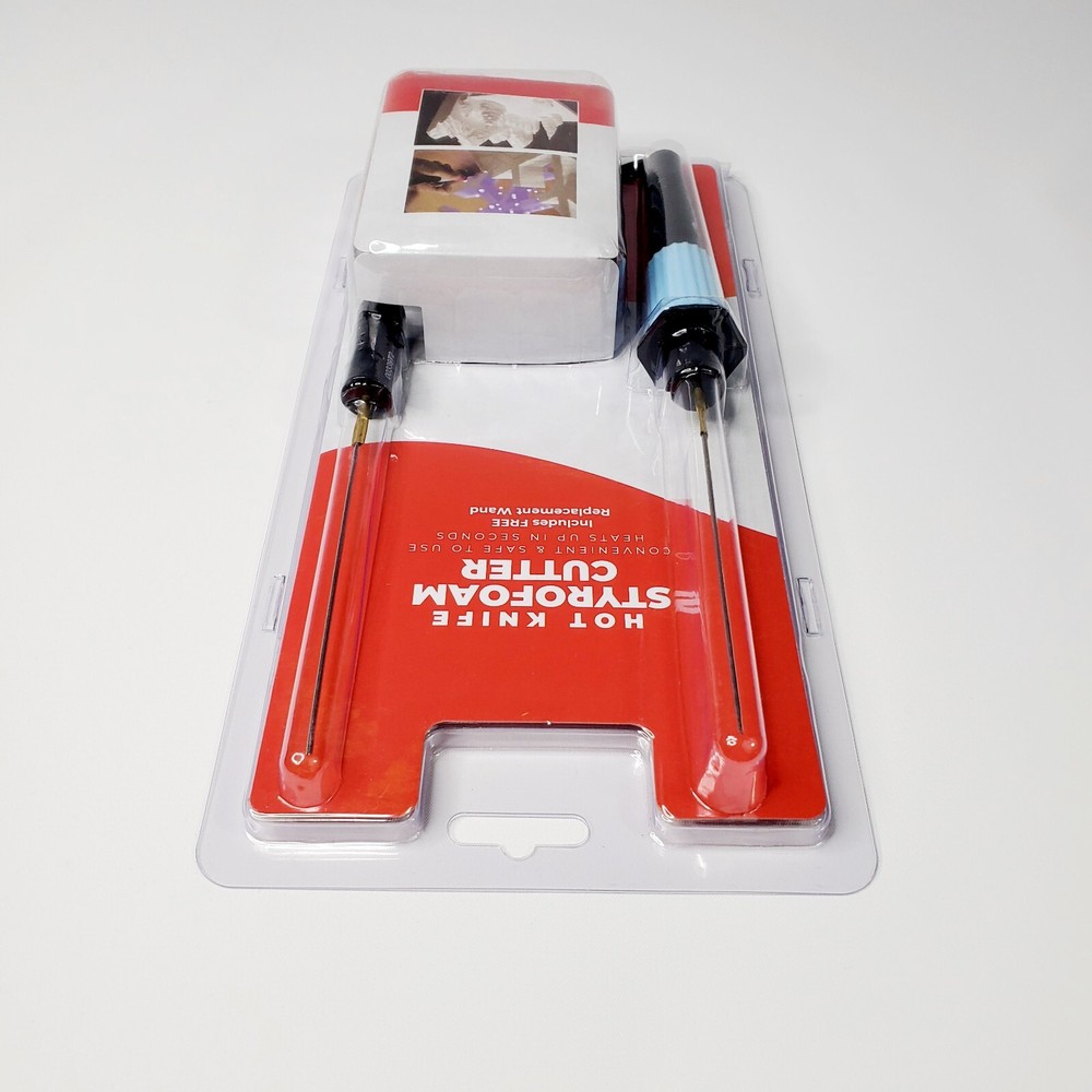 Hot Knife Styrofoam Cutter With Extra Replacement Wand