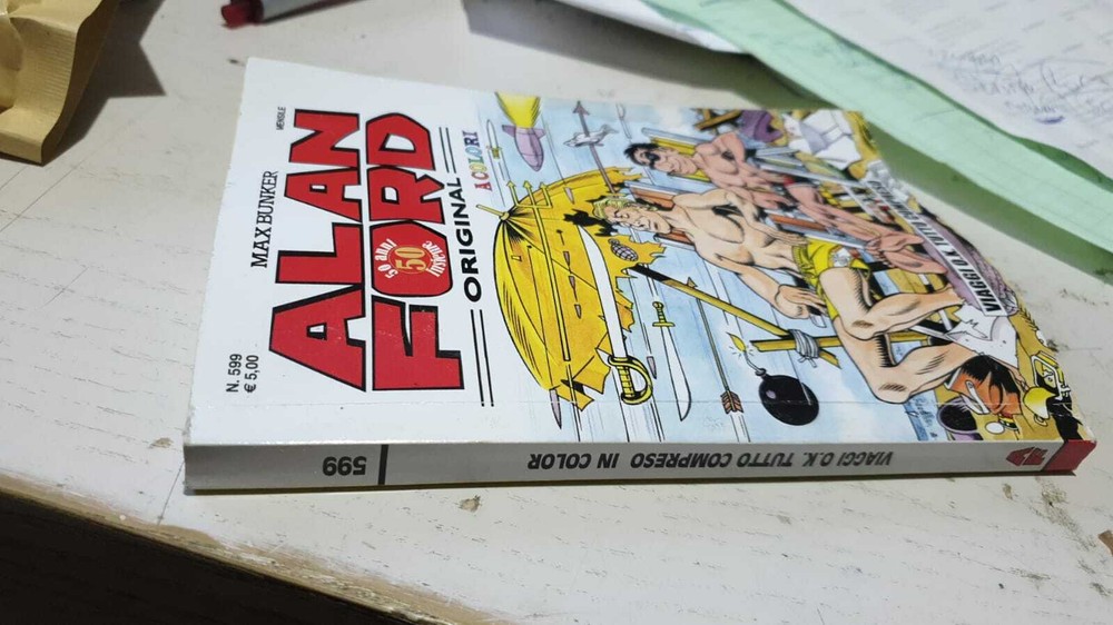 ALAN FORD N.599 ORIGINAL CONDITION NEVER OPENED AND NEVER READ
