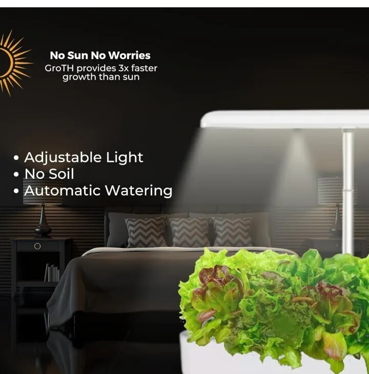 Groth Indoor Garden Hydroponic Growing System