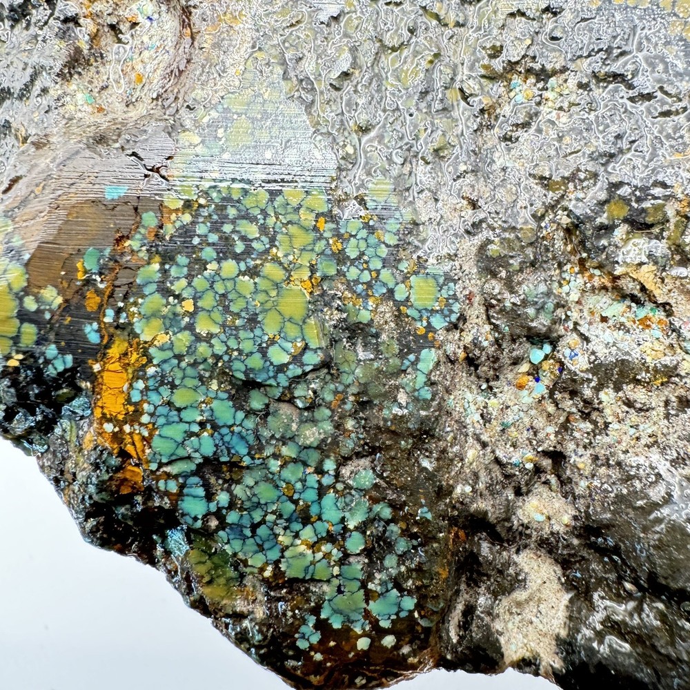618 Grams Micro Spiderweb Hubei Nugget Stabilized Solid No Host Rock Muti Color