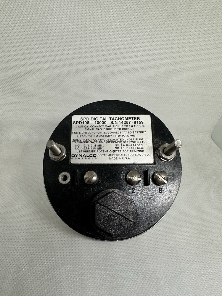 Dynalco SPD108L-10000 Lighted Digital Tachometer