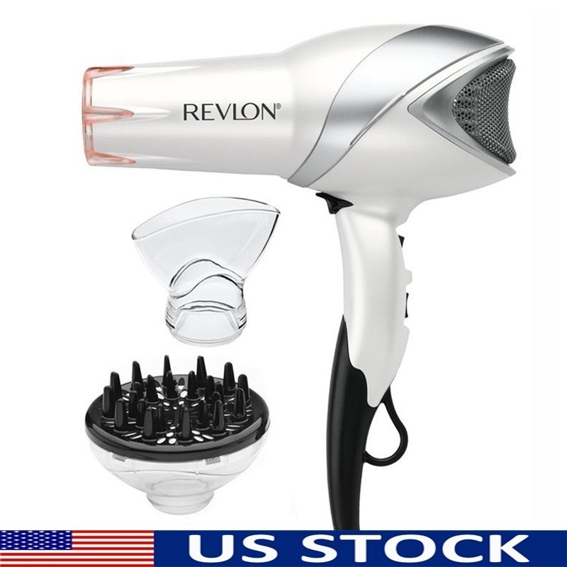 Infrared Ionic Hair Dryer W/ Diffuser Concentrator Triple Ceramic Technology New