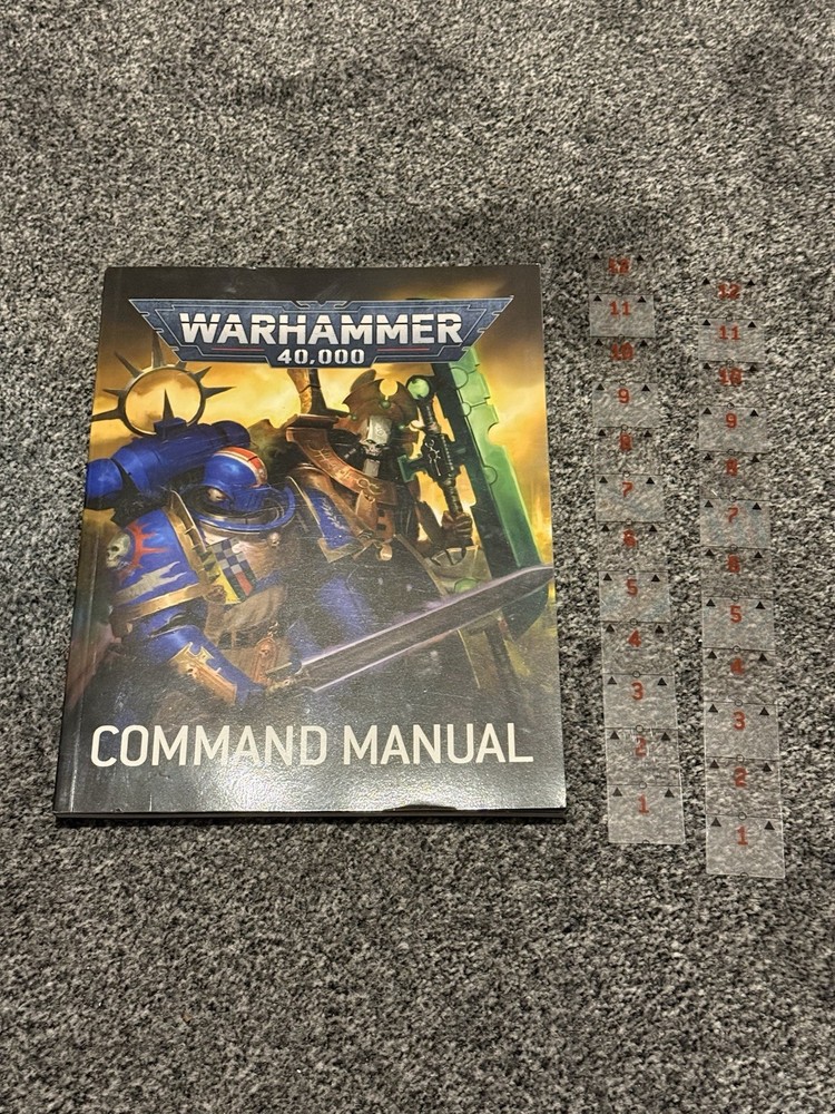Warhammer 40K 9th edition command manual (Games Workshop)