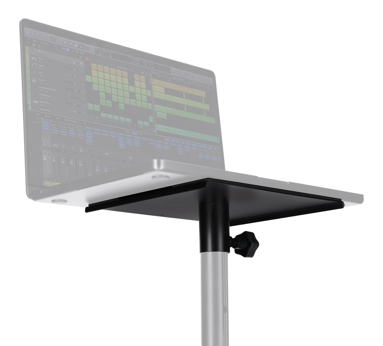 Rockville ACC5 Monitor/Laptop Shelf Accessory For 35MM Pole Mount Speaker Stand