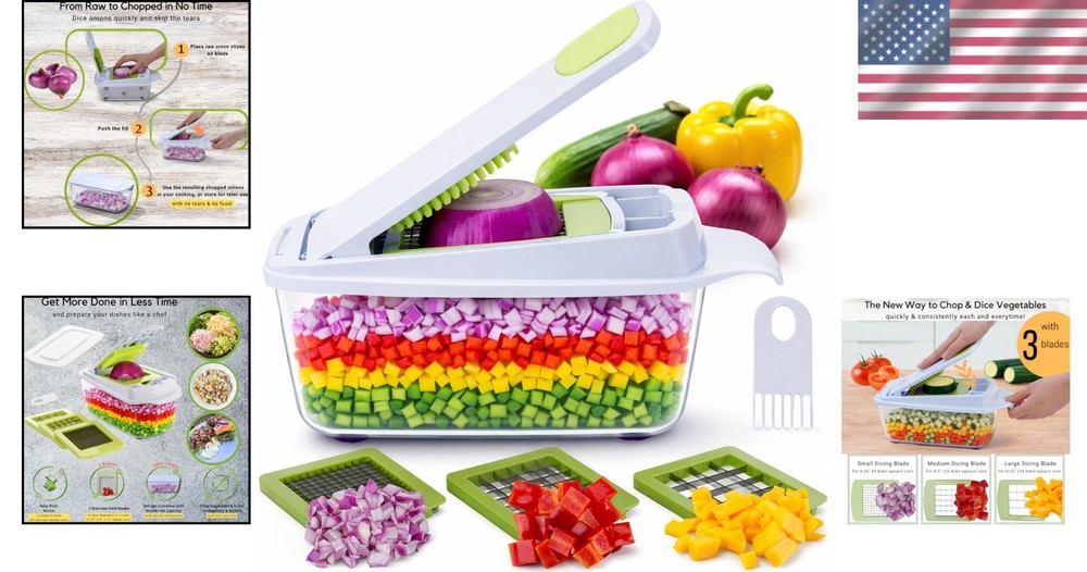 Efficient Fruit and Vegetable Chopper