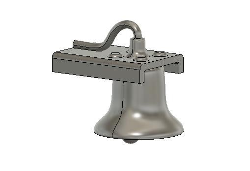 HO Chessie Hood Bell 2pc