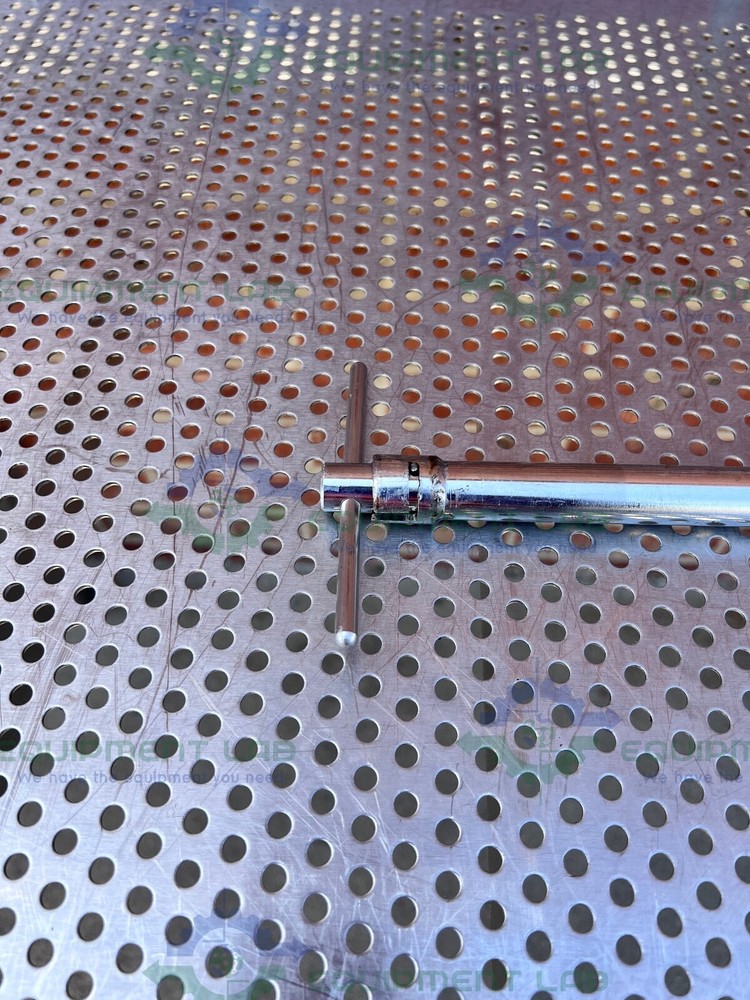 Stainless Steel Pointed-Plunger Lance Sampler Probe w/ 48" Rod
