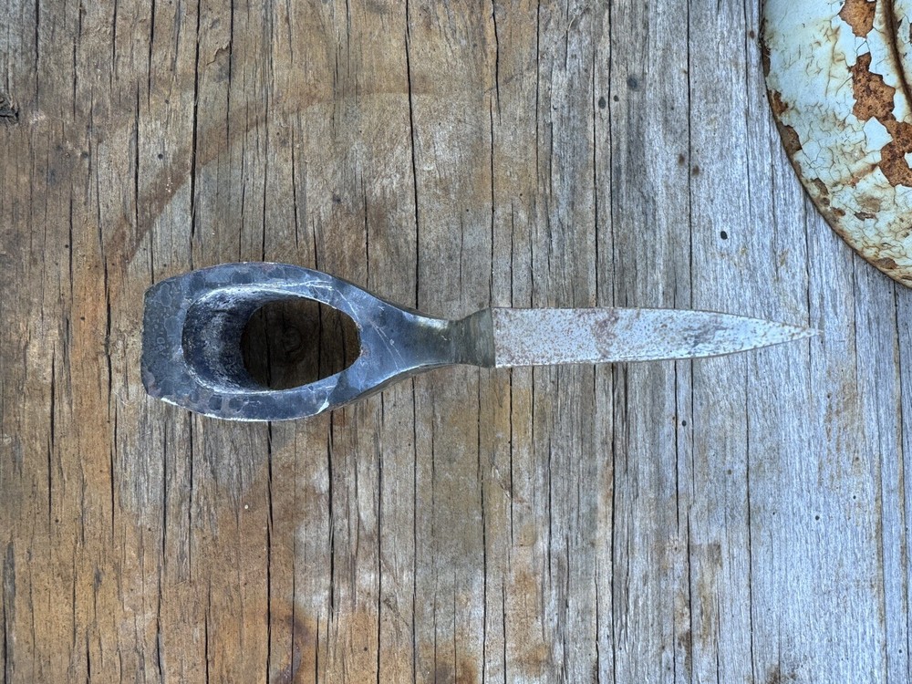 Throwing Hatchet/Axe Head Hand Forged - 10mm Thick - Bearded Profile - Origin?