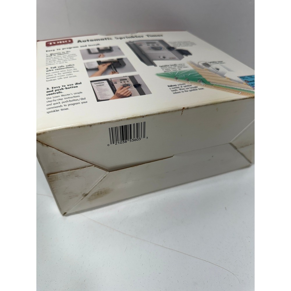Toro Lawn Master 12 Zone Automatic Sprinkler Timer Controller Model 53603 NEW