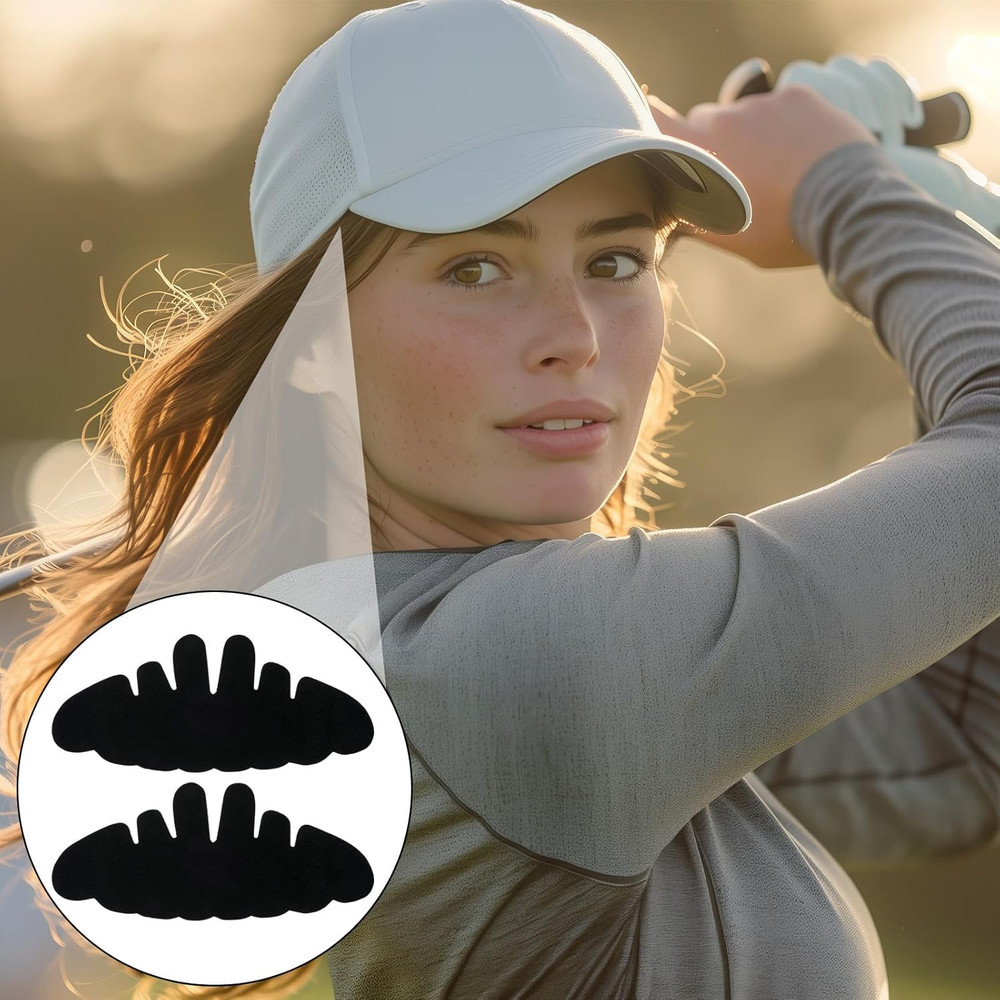 10Pcs Flexible Hat Shaper Inserts Sweat Liner Washable Reshaper for Baseball Cap