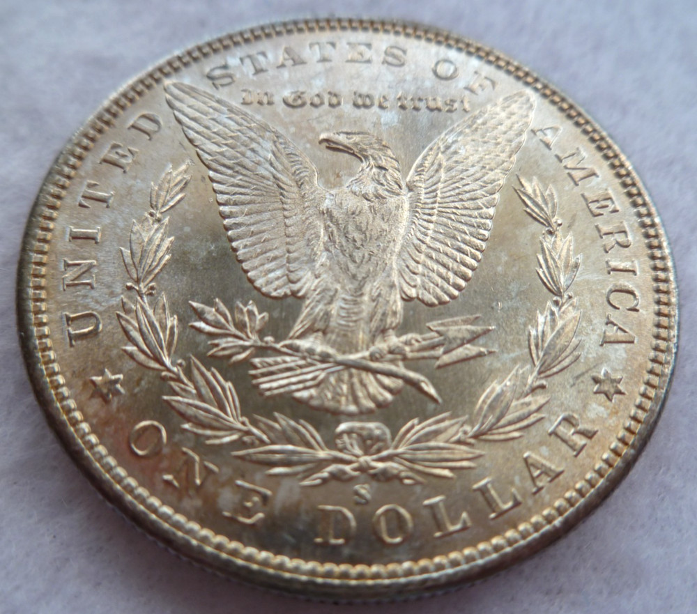 1881-S Morgan Silver Dollar UNC