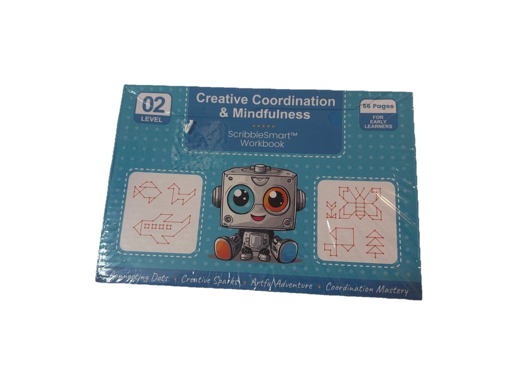 Scribble Smart Workbook Level 02 Creative Coordination & Mindfulness NEW Sealed