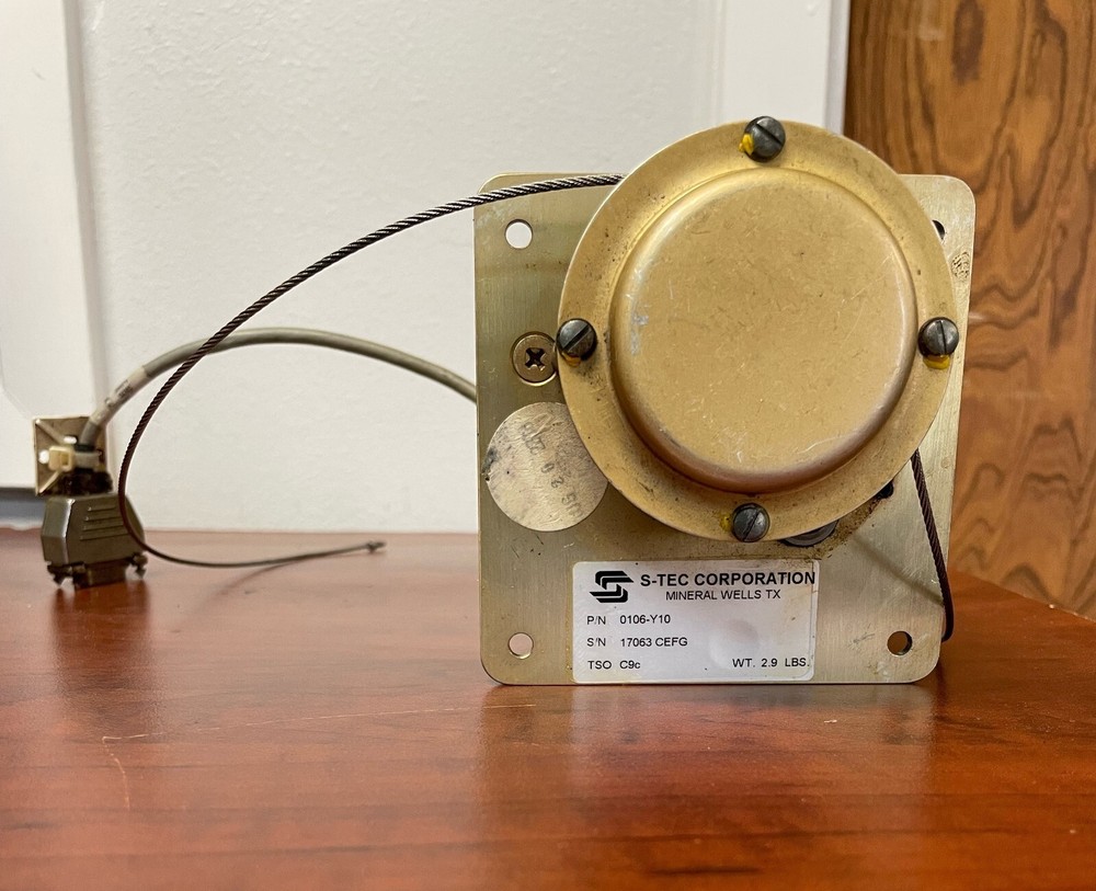 S-TEC YAW SERVO PN: 0106-Y10