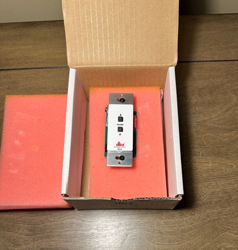 dbx ZC-6 Wall-Mounted Zone Controller - Push Button