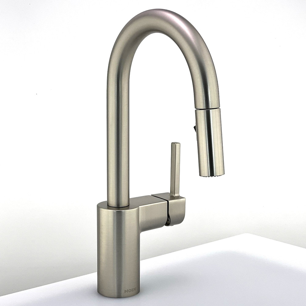 💲 Moen 5965SRS ALIGN Pull-Down Reflex Kitchen Bar Prep Faucet - Stainless  $529