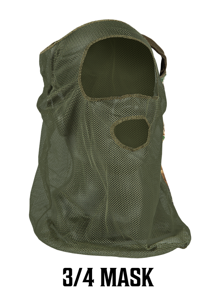 Primos 3/4 Mask OD Green Mesh