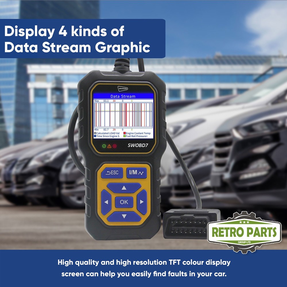 Professional OBD2 Scanner For Iveco Diagnostic Reader Code Clear Reset