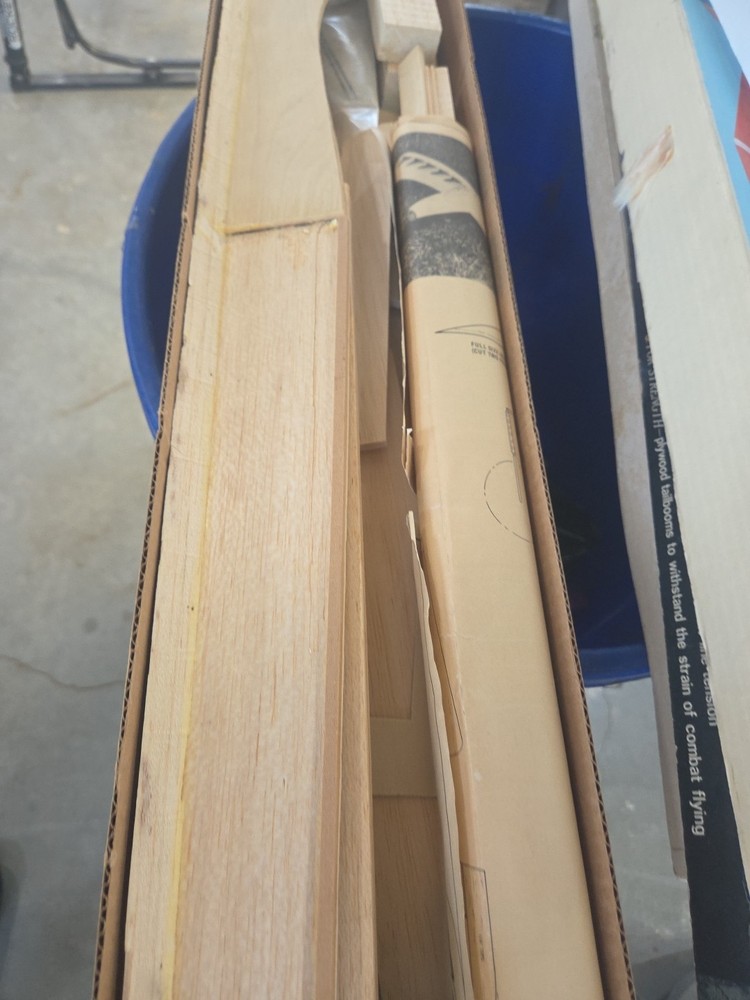 Ace Super Pacer Rc Pattern Ship Kit Nib