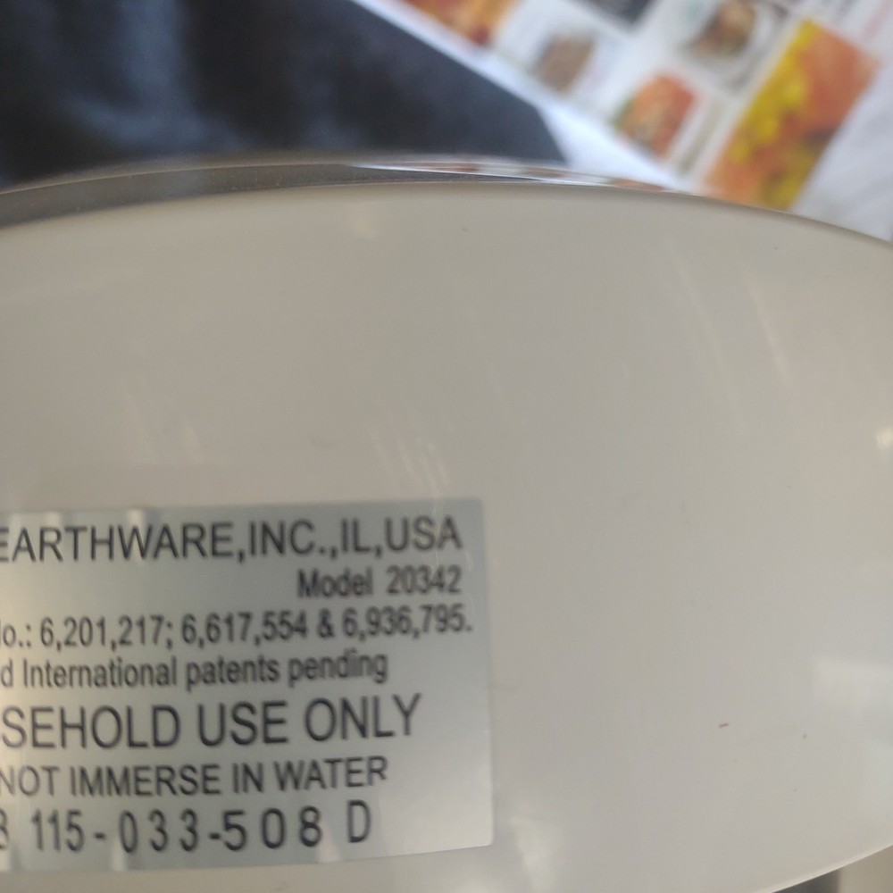 Nuwave Pro 20342 Replacement Liner Pan With Rack