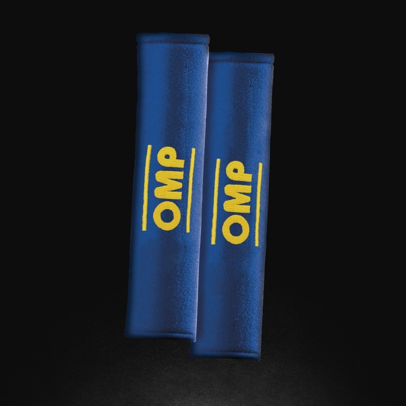 OMP Racing Belt Pads (Pair) - Black
