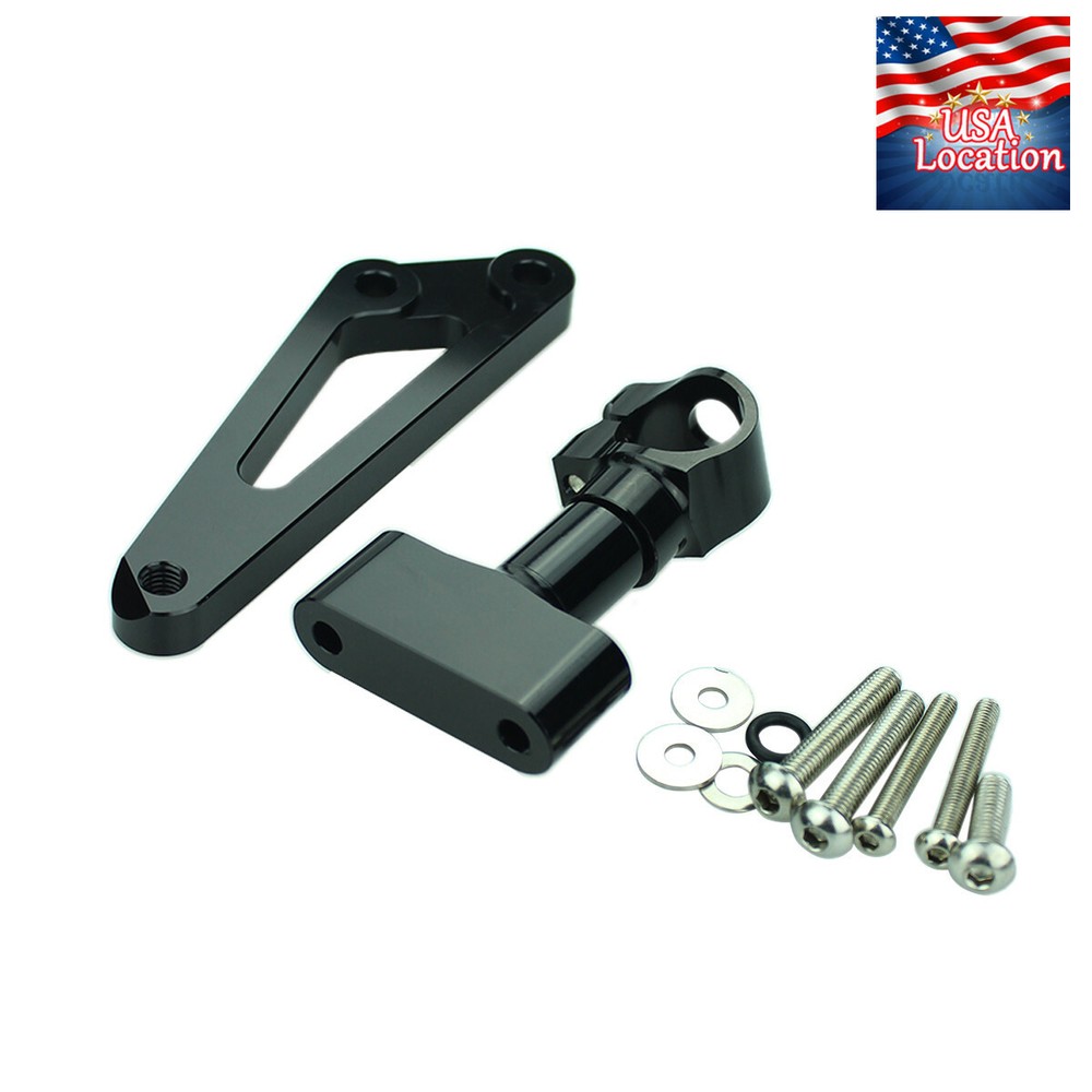 For CB600F HORNET 2007-2016 CNC Steering Damper Stabilizer Bracket Mount Kit Set