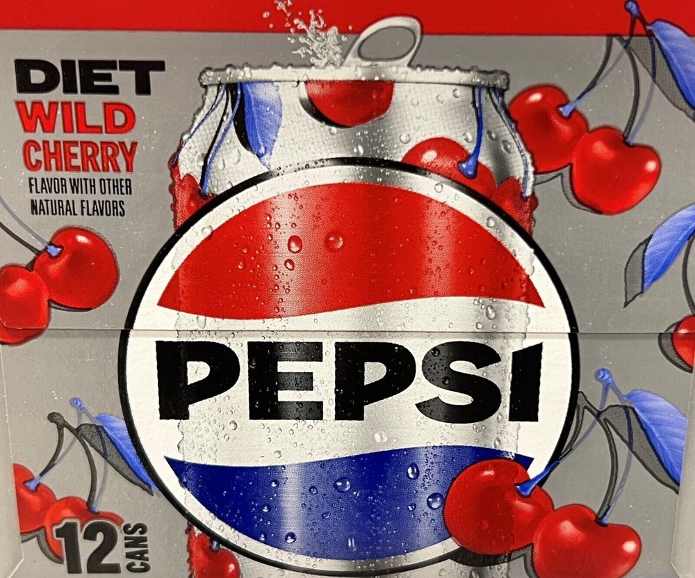 Pepsi Wild Cherry Diet Cola 12 pack