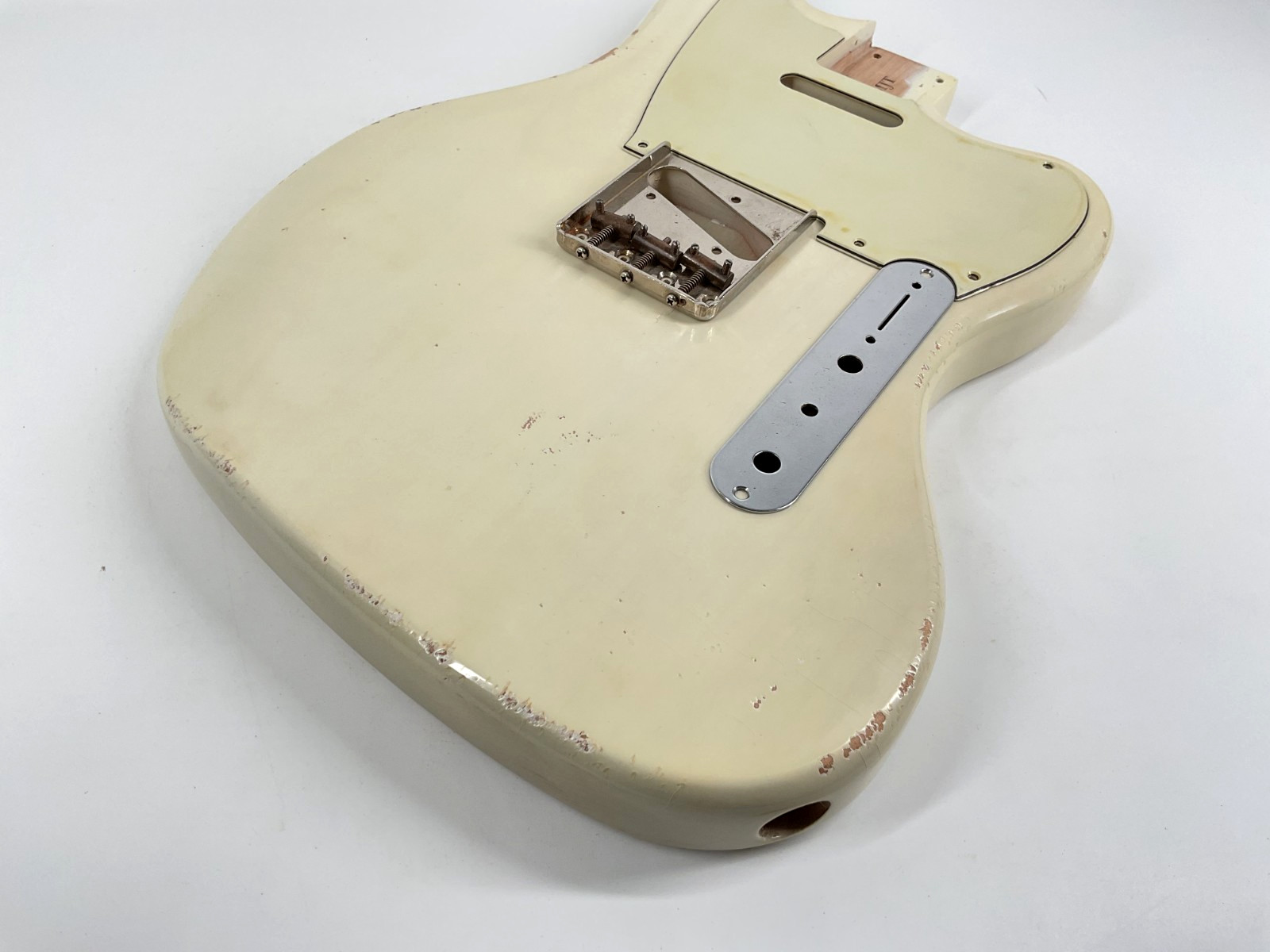 MJT Official Custom Vintage Aged Nitro Guitar Body Mark Jenny VTM Alder Blond