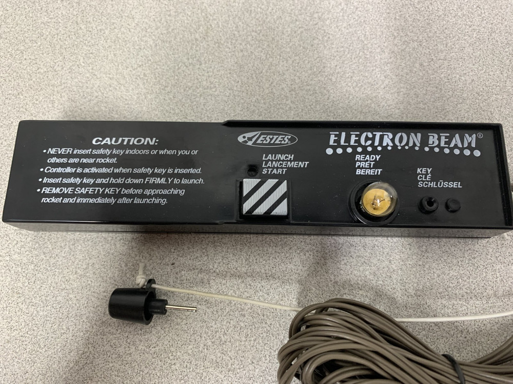 **Estes Electron Beam Launcher Push Button Rocket Control
