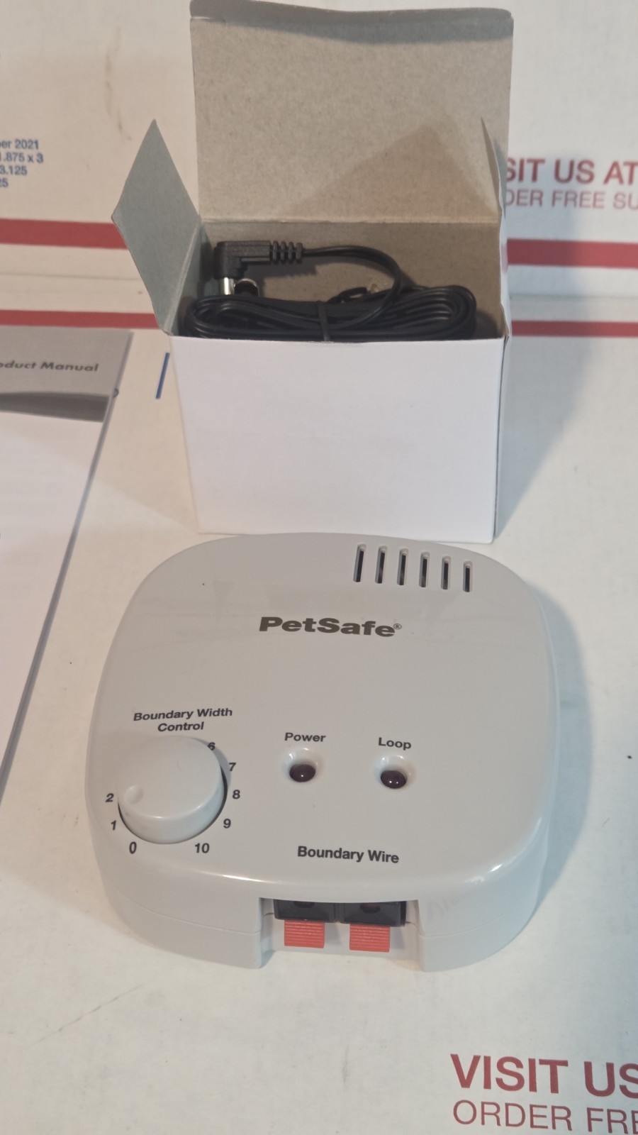 PetSafe Basic In-Ground Dog Fence Extra Wire Transmitter 300-2898 RFA-523 NEW