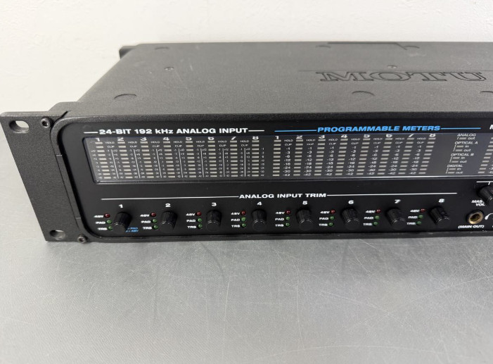 MOTU 896mk3 Hybrid Audio Interface Rackmount USB FireWire (Display Backlight Iss