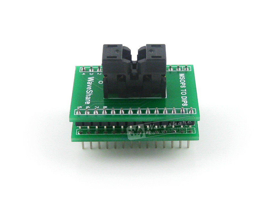 Wells 656-1082211 IC Test Board Programming Adapter MSOP8 TO DIP8 for MSOP8