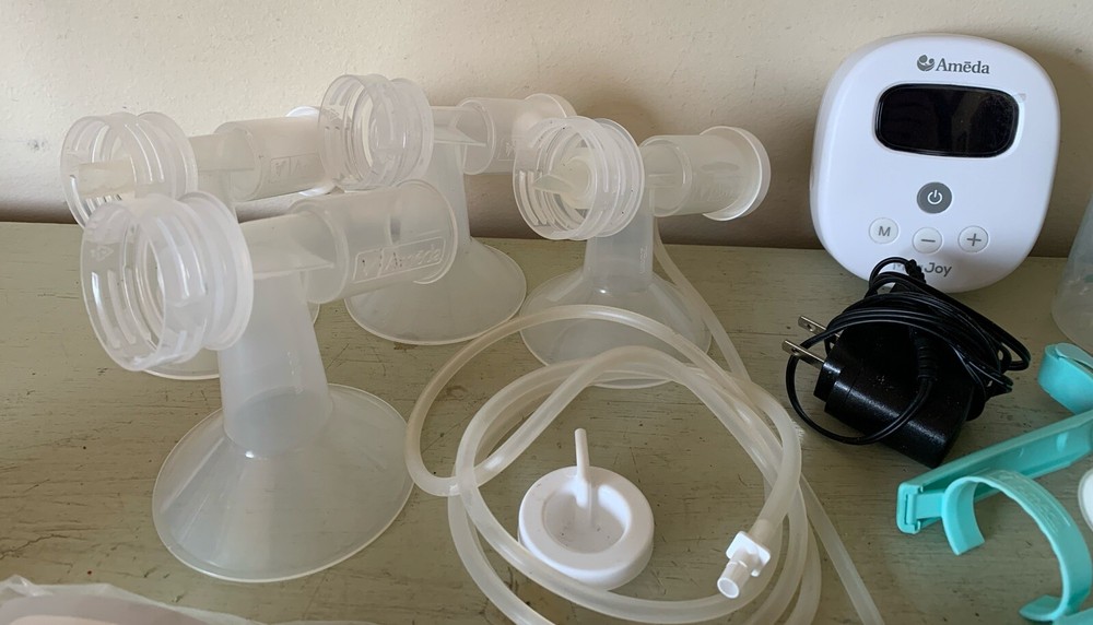 Ameda Mya Joy Double Electric Breast Pump W/Accessories