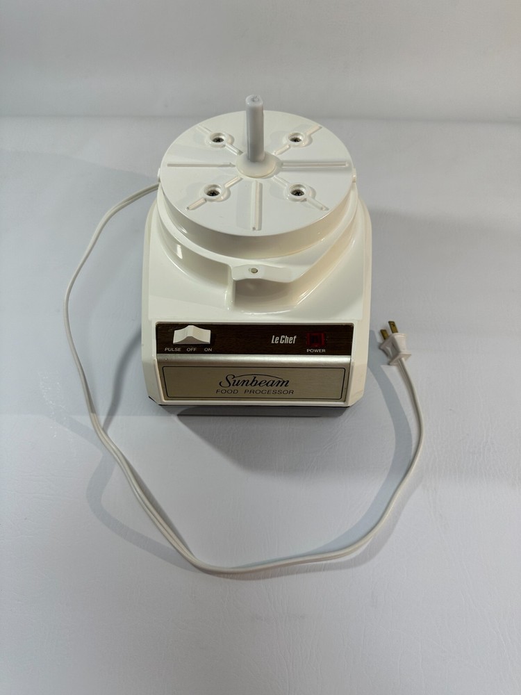 Sunbeam Food Processor LeChef - #14011 - Base Only WORKS!