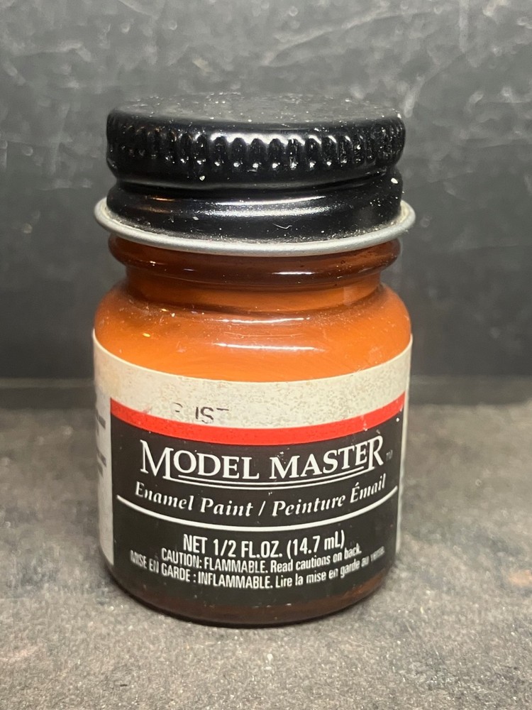 Testors Model Master Rust 1785 Flat Enamel Paint .5 oz