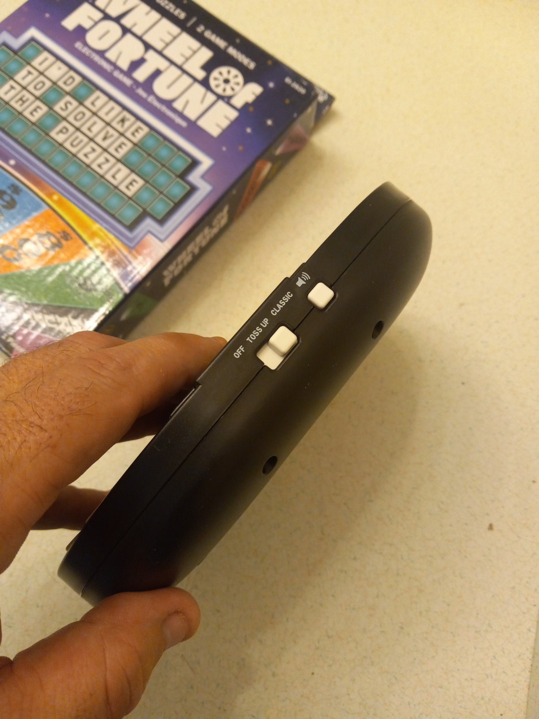 Wheel of Fortune Handheld Electronic Game Great for Travel Classic