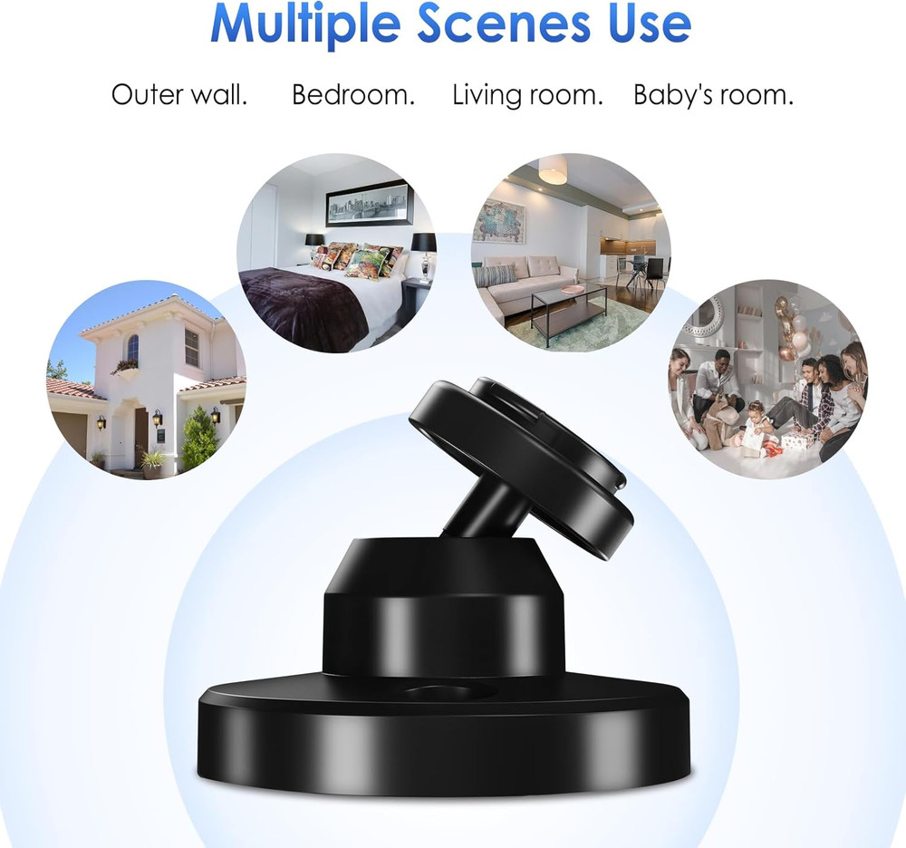 Blink Outdoor Camera Mount, 360 Degree Adjustable Wall Mount Bracket, Compatible