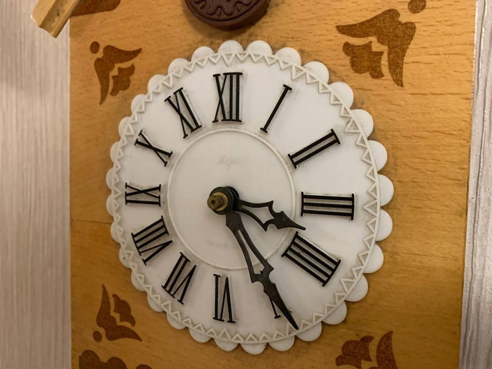 Soviet Vintage Cuckoo clock, USSR clock, Soviet working clock, Working cuckoo