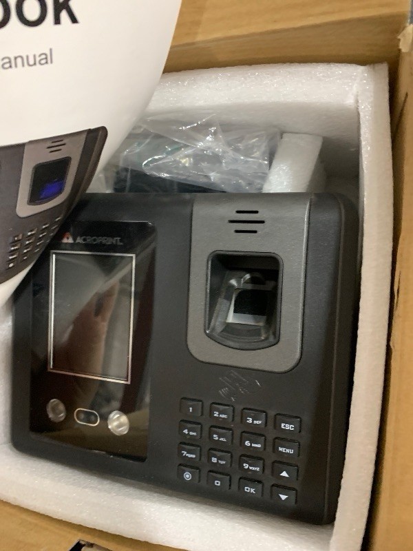 Acroprint Face Recognition Time Clock (No Monthly Fee) - RT200