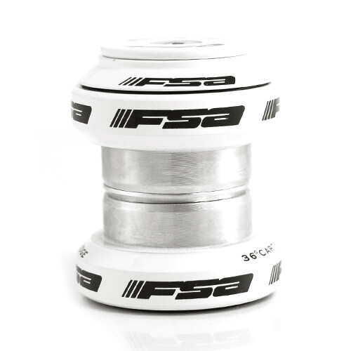 FSA Orbit MX 1-1/8" Threadless MTB Road Headset with Top Cap , White