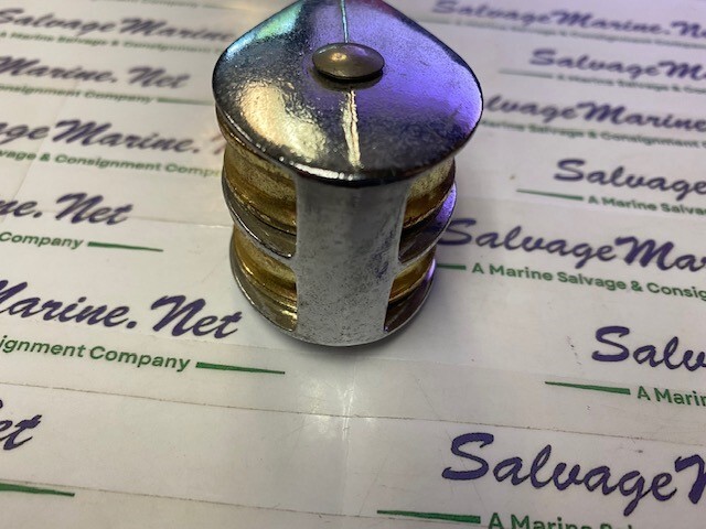 1/2" DOUBLE SHEAVE PULLEY RIGID EYE #0176