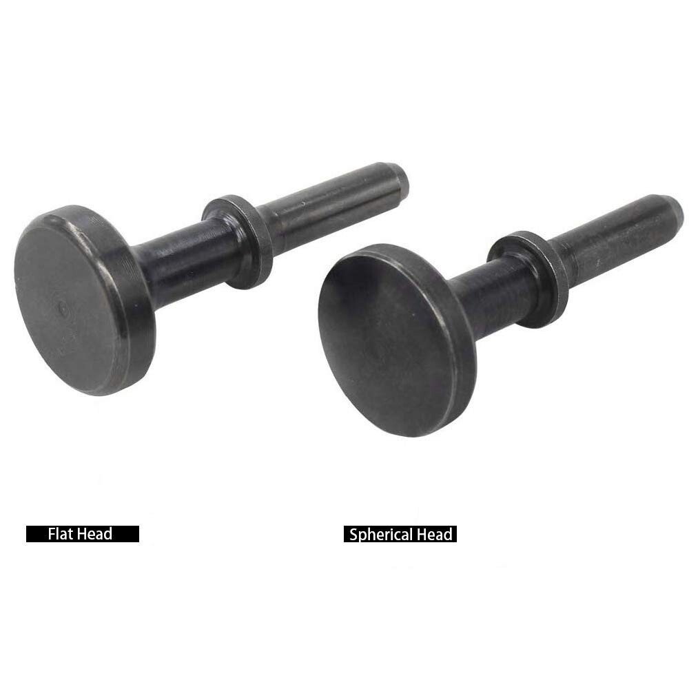 Anndason Smoothing Pneumatic Air Hammer Chisel Bits Tools Kit Set Spring 5 Pcs