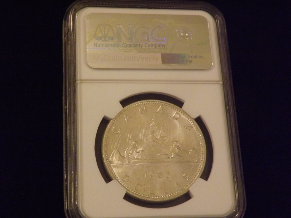 1965 $1 Canada NGC MS 62