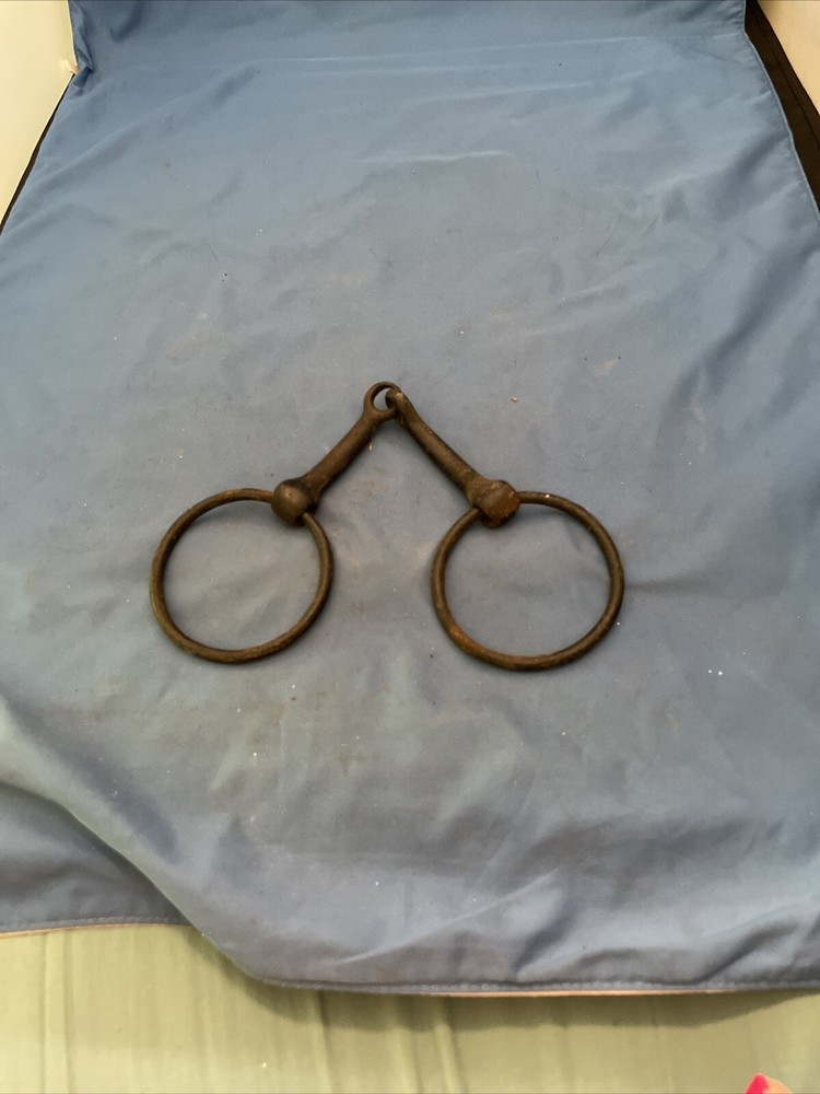 Vintage O-Ring Draft Horse Bit !